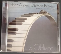 CD ORIGINAL JAZZ-ROCK: BRIAN AUGER'S OBLIVION EXPRESS - LIVE OBLIVION, VOL. 1 (RECORDED LIVE AT THE WHISKY A GO GO, HOLLYWOOD 1974)