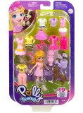 Papusa Polly Pocket Medium Pack Flowers &amp; Pet (hkv89)