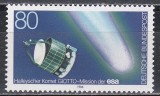 Germania 1986 - Cometa Halley, MNH, Nestampilat