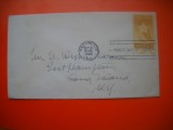 HOPCT PLIC S FDC NR 648 MEDALIE MATERNA GOLD STAR MATHERS 1948 SUA -CIRCULAT