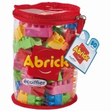 Ecoiffier Abrick Set De Construit Multicolor 50 Piese