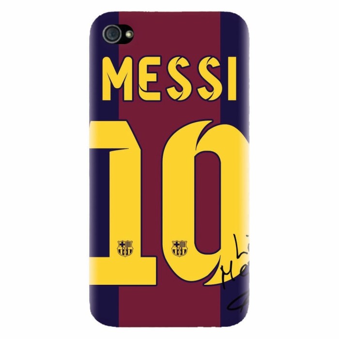 Husa silicon pentru Apple Iphone 4 / 4S, Messi 0