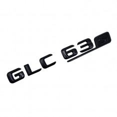 Emblema GLC 63_S Negru, pentru spate portbagaj Mercedes