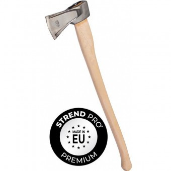 Topor pentru despicat lemne, Strend Pro Premium Traditional 1.2 Kg, coada lemn fag foto