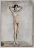 Tanara nud / Portret de tanara - Nesemnat