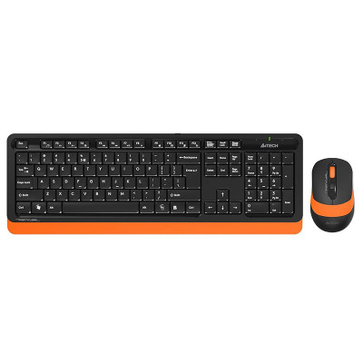 Kit wireless tastatura si mouse Orange FG1010 A4TECH foto