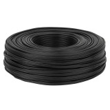 Cablu 2xRCA Ecranat HQ Culoare Negru Rola 100 m, Oem