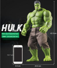 Figurina Hulk Marvel Avengers Thor Ragnarok 42 cm bruce banner foto