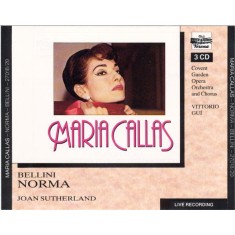 CD 3xCD Maria Callas, Vincenzo Bellini, Joan Sutherland, Covent Garden Opera Orchestra* And Chorus, Vittorio Gui &ndash; Norma (NM)