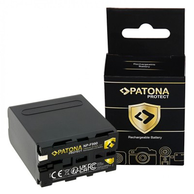 Acumulator Patona Protect NP-F990 13850 mAh replace video SONY-12375 foto