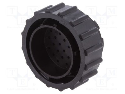 Conector circular TE Connectivity mufă tată PIN 28 fără contacte pe cablu foto