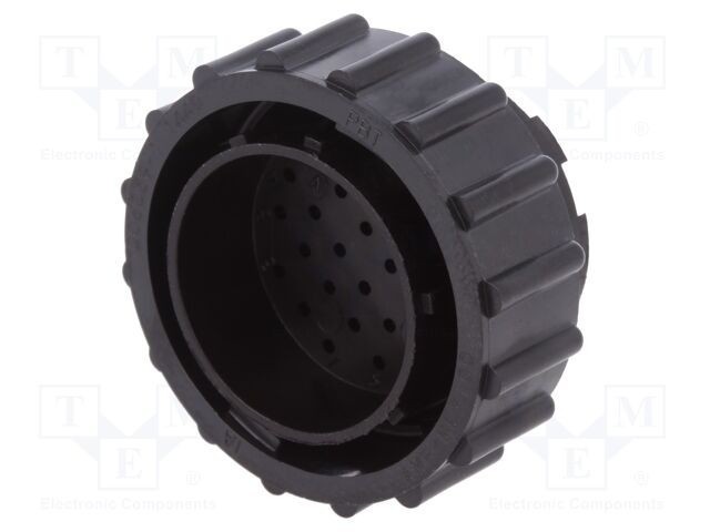Conector circular TE Connectivity mufă tată PIN 28 fără contacte pe cablu