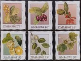 BC189, Zimbabwe 1991,serie fructe