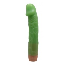 Vibrator Realist Bill, Multispeed, Verde, 22.5 cm