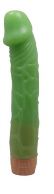 Vibrator Realist Bill, Multispeed, Verde, 22.5 cm foto