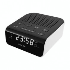 Radio cu ceas Sencor SRC 136 WH White foto