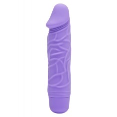 Vibrator Clasic Get Real, 7 Moduri Vibratii, Silicon, Mov, 16.1 cm