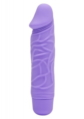 Vibrator Clasic Get Real, 7 Moduri Vibratii, Silicon, Mov, 16.1 cm foto