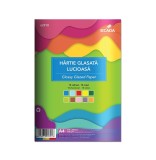 Hartie glasata lucioasa 10file/set Ecada