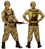 Costum Soldat Camuflaj Copii