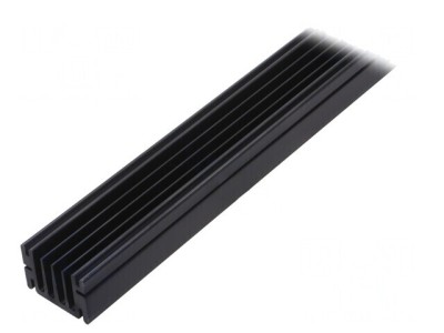 Radiator extrudat cu aripioare pentru diverse TO foto