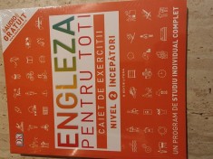Engleza pentru toti,caiet de exercitii, nivelul 2, incepatori foto