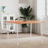 Gossi blat de masa patrat, 90x90x2,5 cm, lemn masiv de fag