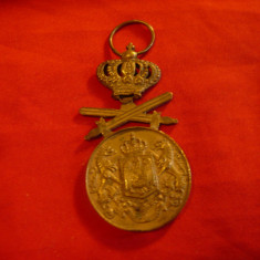 Medalia Serviciul Credincios cl. III cu inel autentic , fara panglica