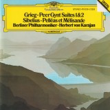 Peer Gynt Suites 1 &amp; 2 / Pelleas Et Melisande | Edvard Grieg, Jean Sibelius, Berliner Philharmoniker, Herbert von Karajan