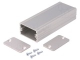 Carcasă aluminiu gri AKG 41mm x 100mm x 24mm