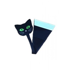 GS1071-1 Chilot invizibil, fara benzi pe lateral, cu model pisicuta