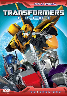 Transformers Prime - Sezonul 1 - 10 DVD-uri Desene Animate Dublate Romana foto