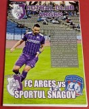 Program meci fotbal FC ARGES PITESTI - &quot;SPORTUL&quot; SNAGOV