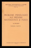 Probleme psihologice ale predarii matematicii si fizicii Ion Radu