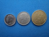 LOT 11 / 3 MONEDE DE 1,1 5 FRANCI / BELGIA