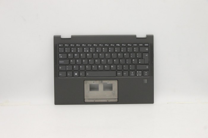Carcasa superioara cu tastatura palmrest Laptop, Lenogo, Yoga C630-13Q50 Type 81JL, 5CB0S15931, AM2CU000H000A, iluminata, cu slot fingerprint, layout