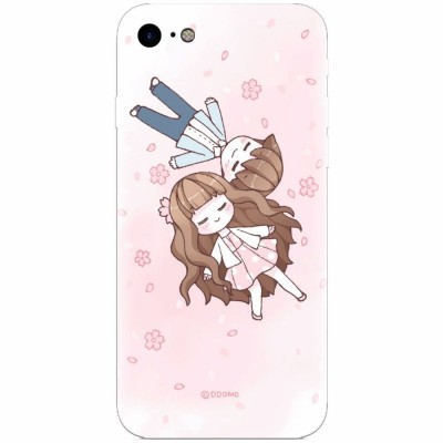 Husa silicon pentru Apple Iphone 6 Plus, Cute Couple foto
