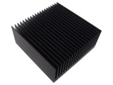 Radiator Extrudat cu Aripioare Negru 200x200x83mm