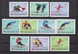 YEMEN, GRENOBLE SUPRATIP. - SERIE COMPLETĂ MNH