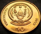 Cumpara ieftin Moneda exotica 10 AMAFARANGA - RWANDA, anul 2003 *cod 4548 = UNC, Africa