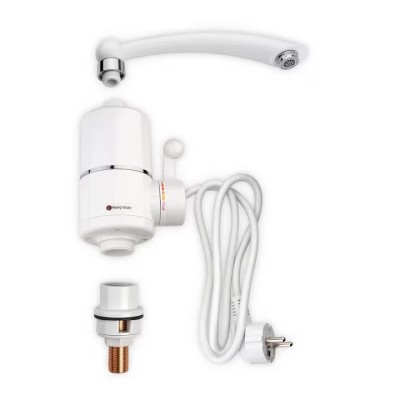 Set Incalzitor Instant, 3000W, Robinet pentru Chiuveta, Crom, ABS, 2 ani garantie foto