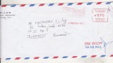 bnk fil Franta - plic circulat spre Romania 1964 - francatura mecanica