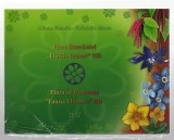 Album filatelic - Flora Rom&acirc;niei &bdquo;Florile faunei&rdquo; (II) 2012, sigilat in folie, LP1927b