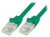 Cablu Patch UTP Cat5e Verde 10m Logilink U/UTP, PVC, RJ45, CCA, 26AWG