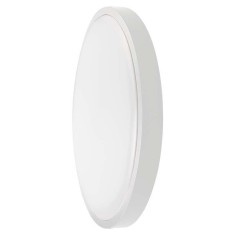 Plafoniera led 30w ip44 4000k alb neutru - alb foto