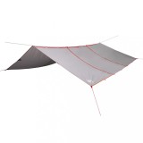 Cumpara ieftin Prelata de camping, gri si portocaliu, 420x440 cm, impermeabila