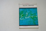 Texte critice - E. Lovinescu - Lyceum