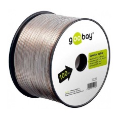 Cablu boxe 2x0.75mm transparent CCA Goobay 15018