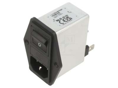Conector alimentare AC C14 6A 250VAC foto