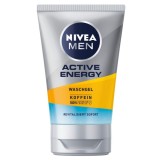 Gel pentru fata, Active Energy, Nivea Men, Cofeina, 100 ml, Multicolor